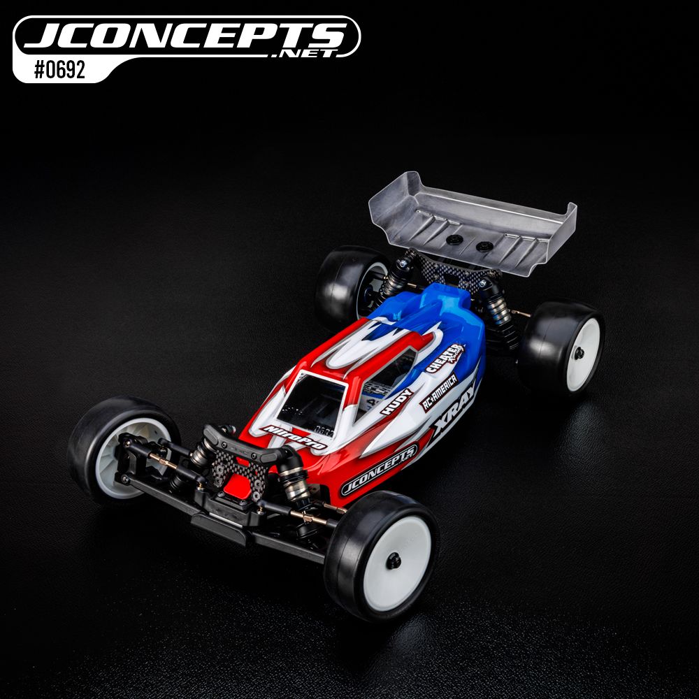 JConcepts S15 - XRAY XB2 2025 body w/ carpet | turf | dirt wing
