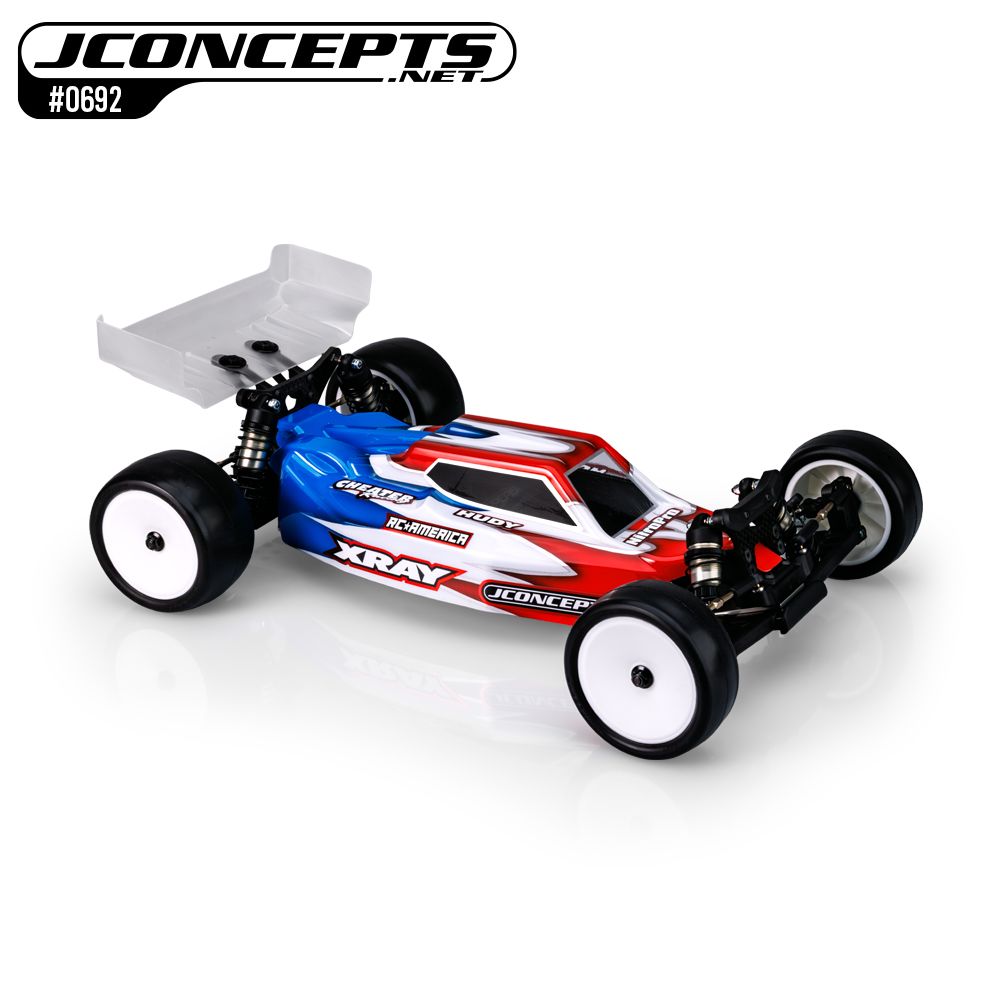 JConcepts S15 - XRAY XB2 2025 body w/ wing, light-weight