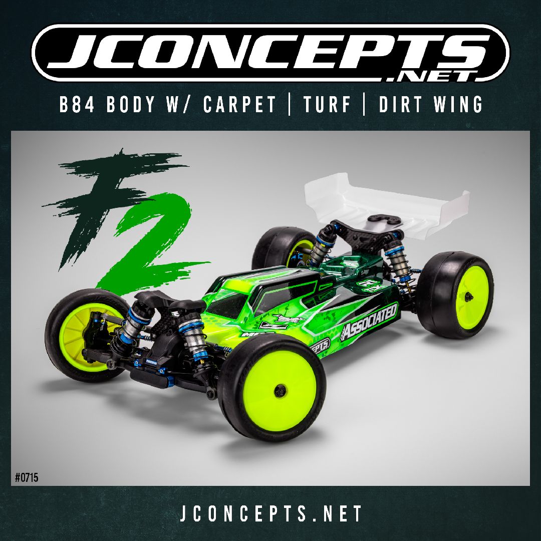 JConcepts F2 - B84 body w/ carpet, light-weight