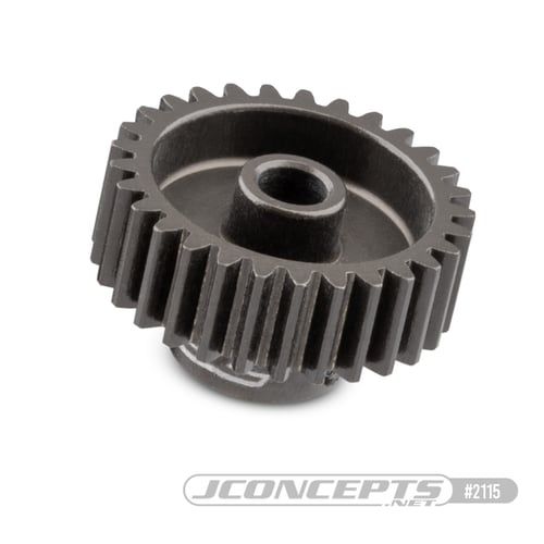 JConcepts 48 pitch, 29T, SS Machined Pinion Gear