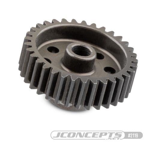 JConcepts 48 pitch, 33T, SS Machined Pinion Gear (Fits – applications which require 48 pitch pinion gear)