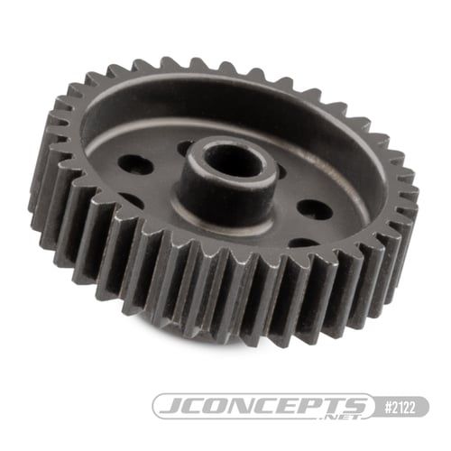 JConcepts 48 pitch, 36T, SS Machined Pinion Gear (Fits – applications which require 48 pitch pinion gear)