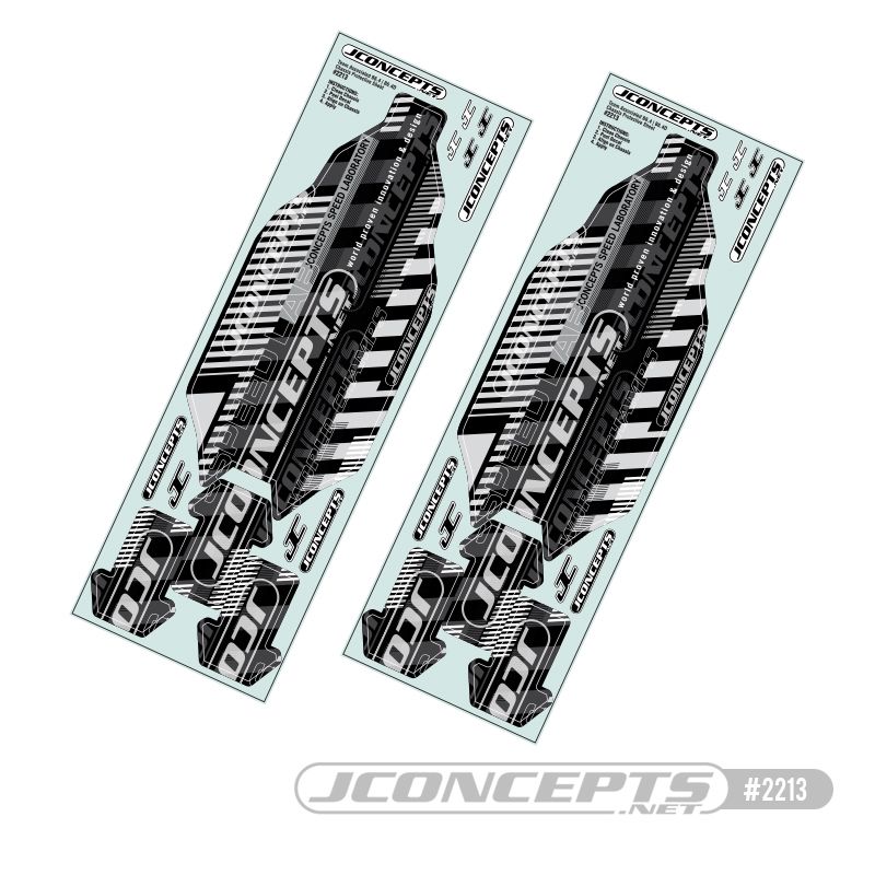 JConcepts - B6.4 Precut Chassis Protective Sheet, 2pc