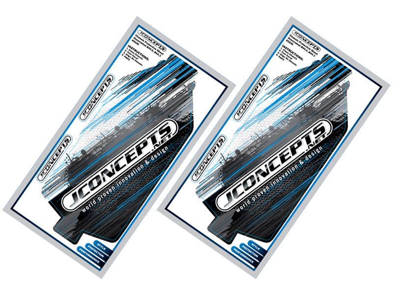 JConcepts B44.2 - precut chassis protective sheet - black