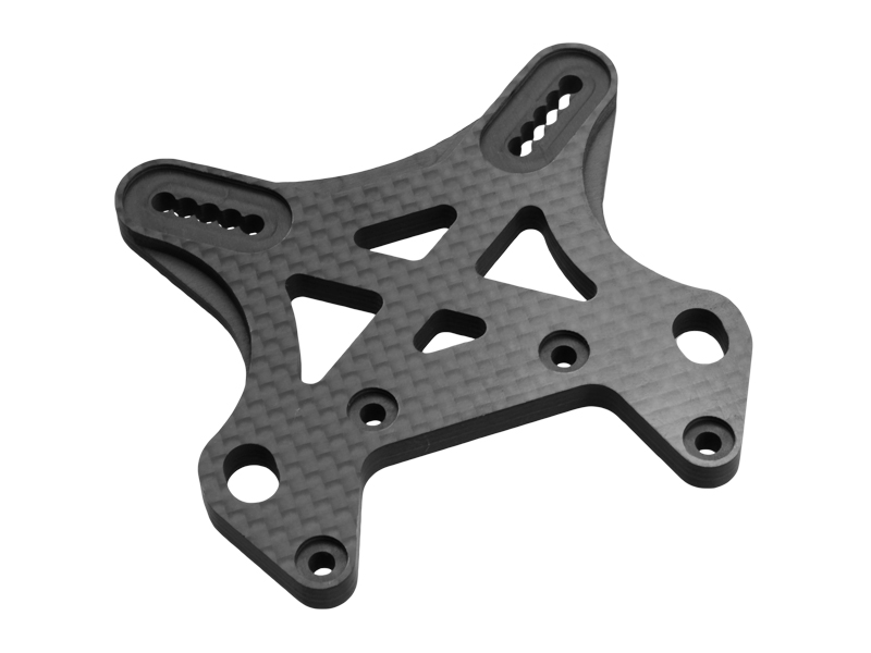 JConcepts Mugen MBX-7 5.0mm Carbon Fiber front shock tower