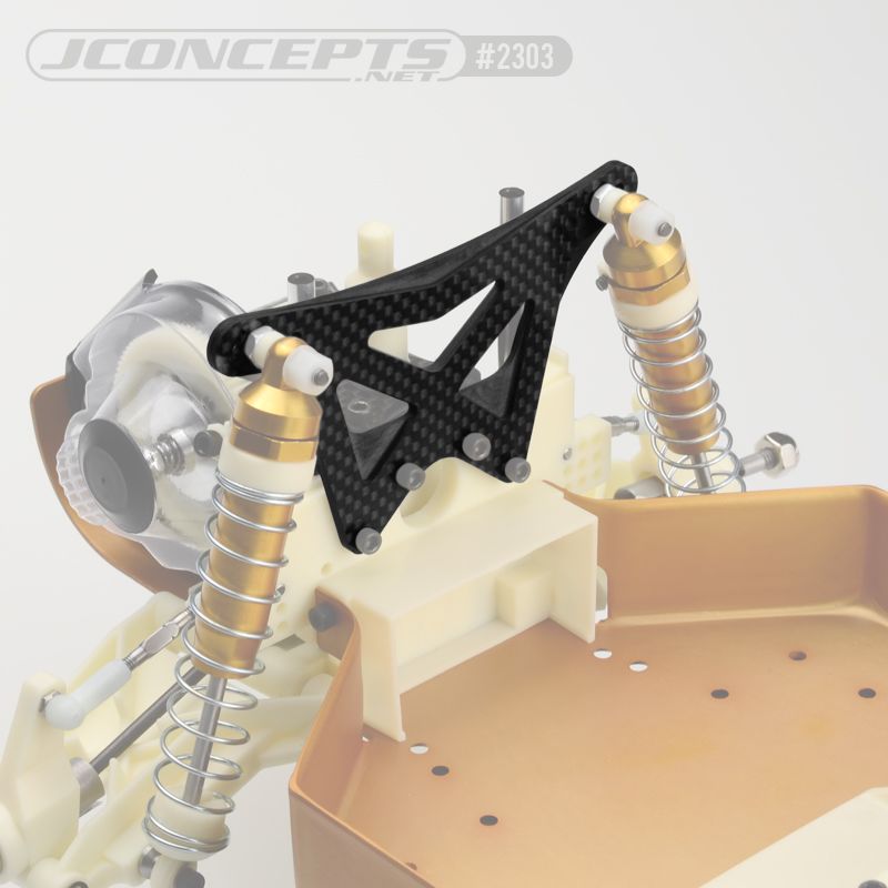 JConcepts RC10 Classic - Worlds 2.5mm Carbon Fiber rear shock