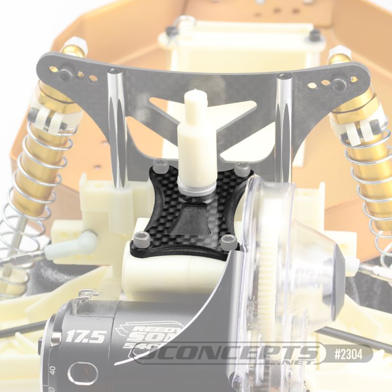 JConcepts - RC10 Classic 2.5mm Carbon Fiber transmission brace (