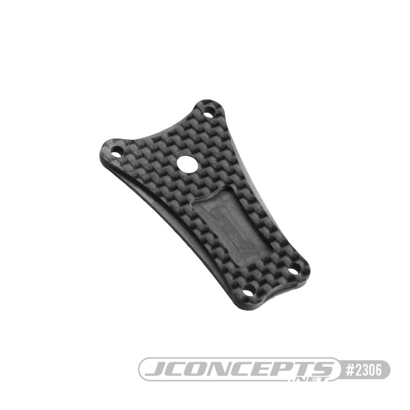 JConcepts RC10 Worlds 2.5mm Carbon Fiber transmission brace 3 gr