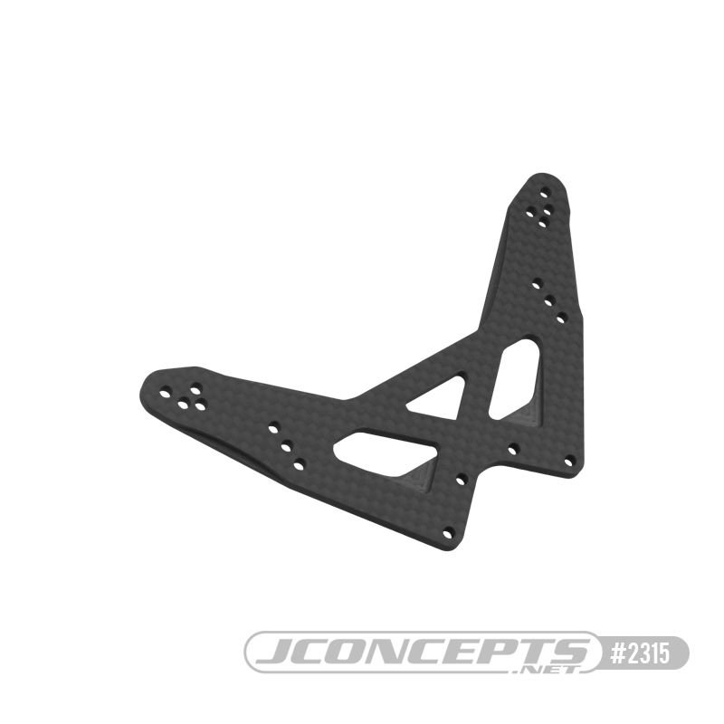 JConcepts RC10T 3.0mm Carbon Fiber rear shock tower - Click Image to Close