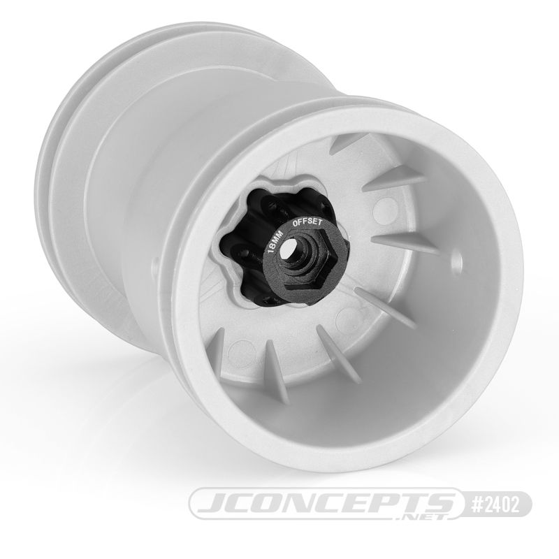 JConcepts Tribute Wheel Alum 12mm Hex Wheel Adapter Black 18mm