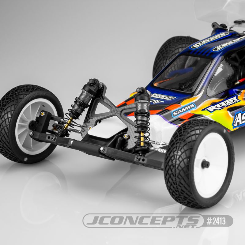 JConcepts RC10B2 carbon fiber front shock tower - Click Image to Close