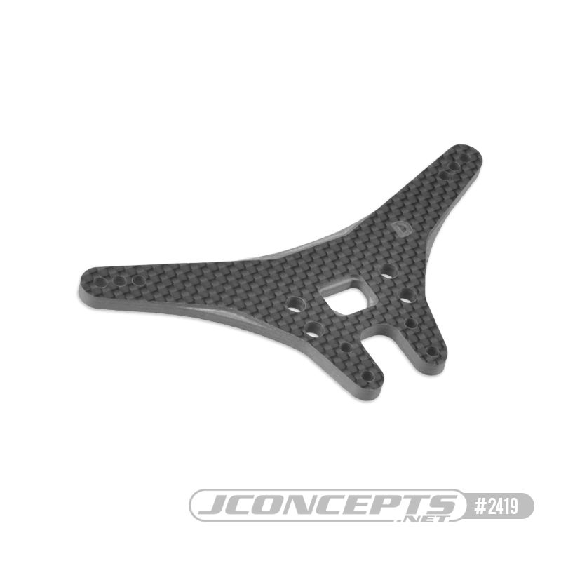 JConcepts SC6.1, Carbon Fiber, drag racing rear shock tower