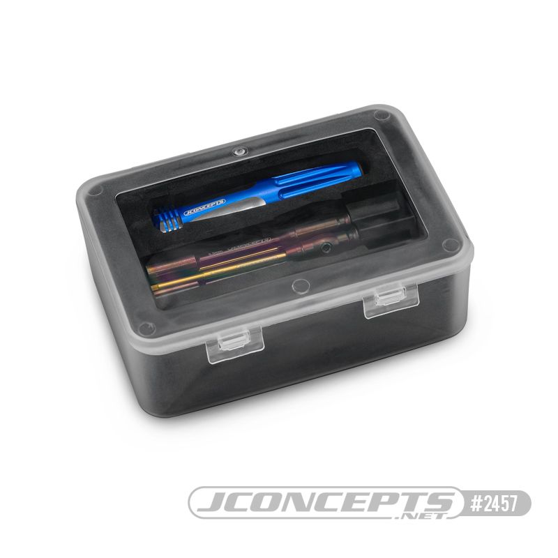 JConcepts 1/4" hex driver wrench set w/ storage base - 7pc