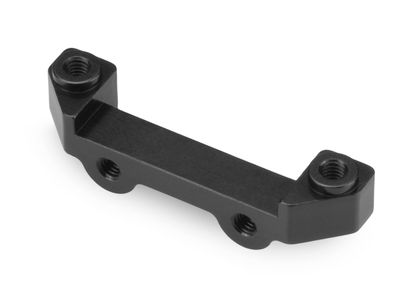 JConcepts Traxxas Slash 4x4, Rear Body Mount Adaptor - Black - Click Image to Close