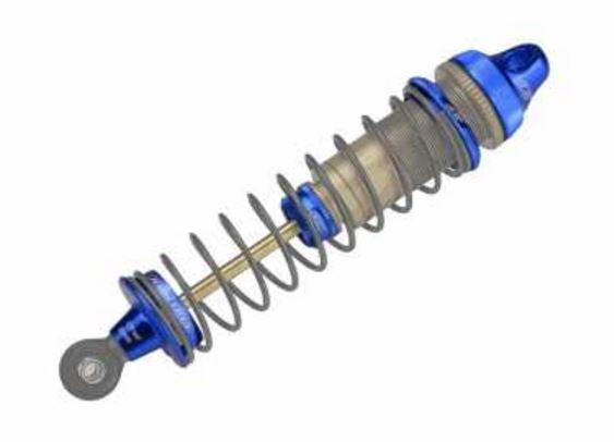 JConcepts Fin, 12mm Shock Collar (Blue) (2) - Click Image to Close