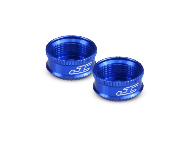 JConcepts Fin, VCS3 Shock Bottom Cap (Blue) (2)