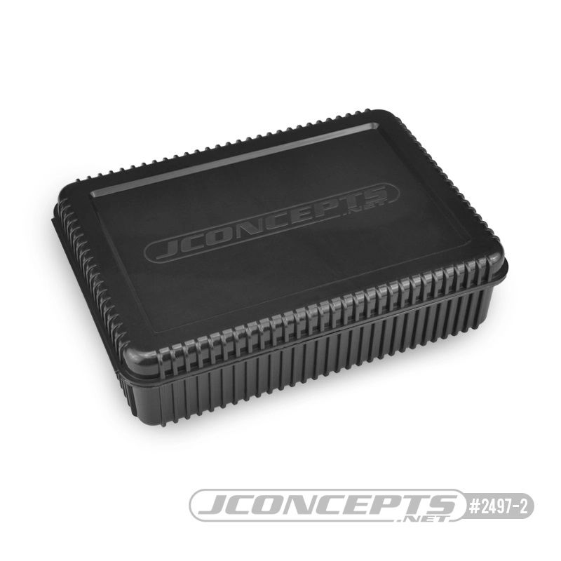 JConcepts Motor/Rotor Box W/ Foam Liner - Black