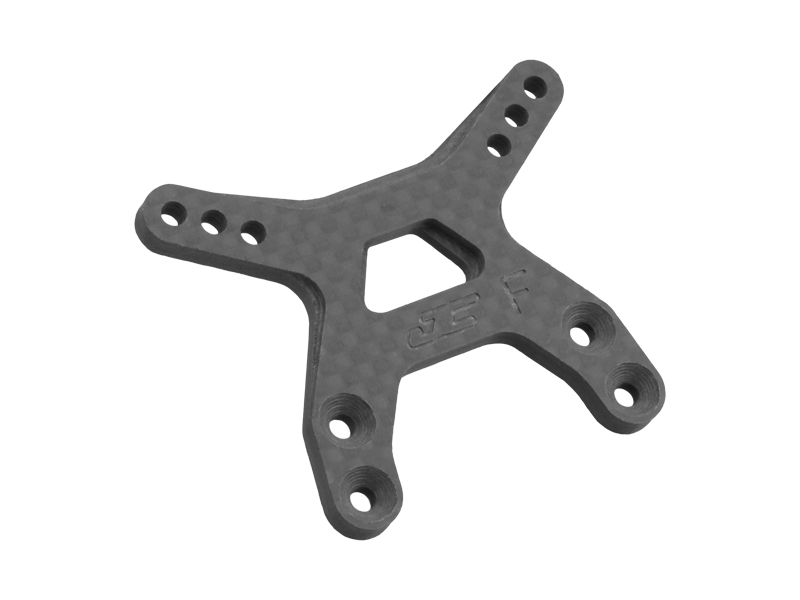 JConcepts Carbon Fiber Flat Arm Front Shock Tower (B6/B6D)