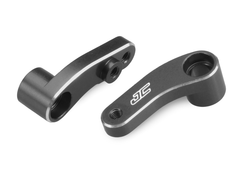 JConcepts B6.2 | B6.3 Aluminum steering bellcranks - black