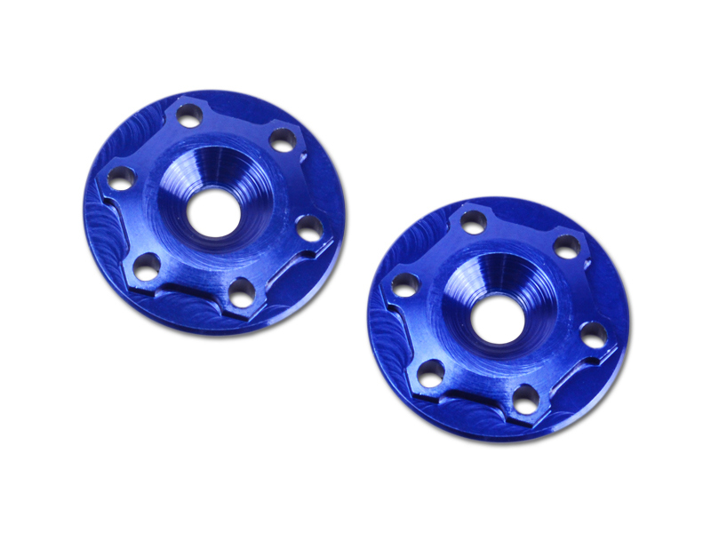 JConcepts B6.2 | B6.3 Finnisher aluminum wing buttons - blue - Click Image to Close