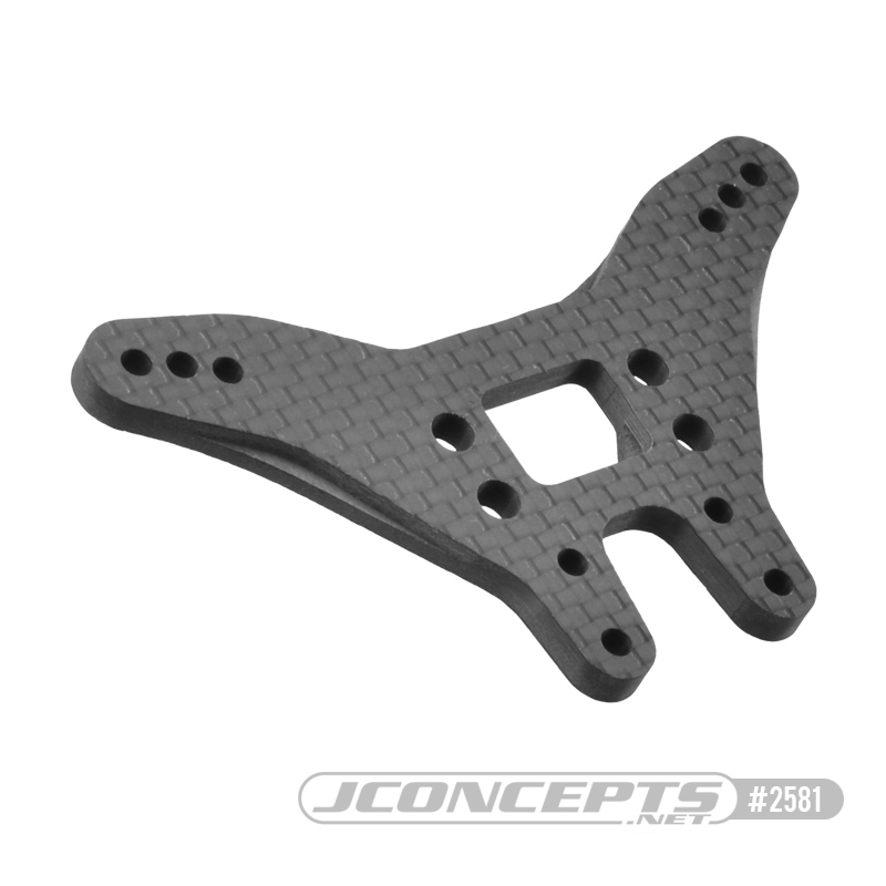 JConcepts B6 | B6D Carbon Fiber rear tower, long shock configuration