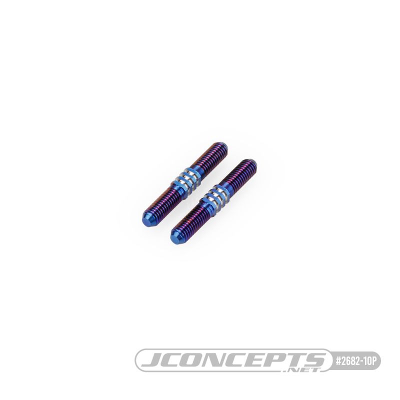 JConcepts D819/E819 Fin Titanium Turnbuckle 5x35mm Burnt Blue(2)