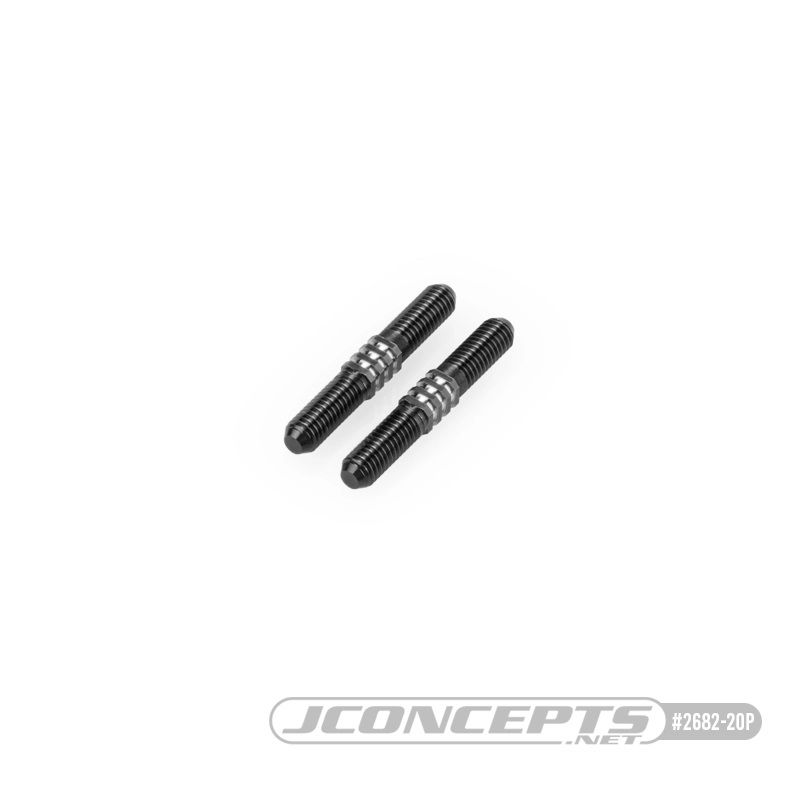 JConcepts D819/E819 Fin Titanium Turnbuckle 5x35mm Stealth Bk(2)