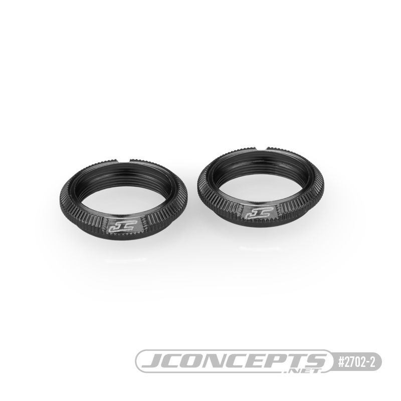 JConcepts Fin 13mm Shock Collar Fits T/A 13mm Shock Body - Black