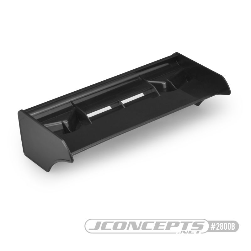 JConcepts F2I 1/8th buggy | truck wing, black - Click Image to Close