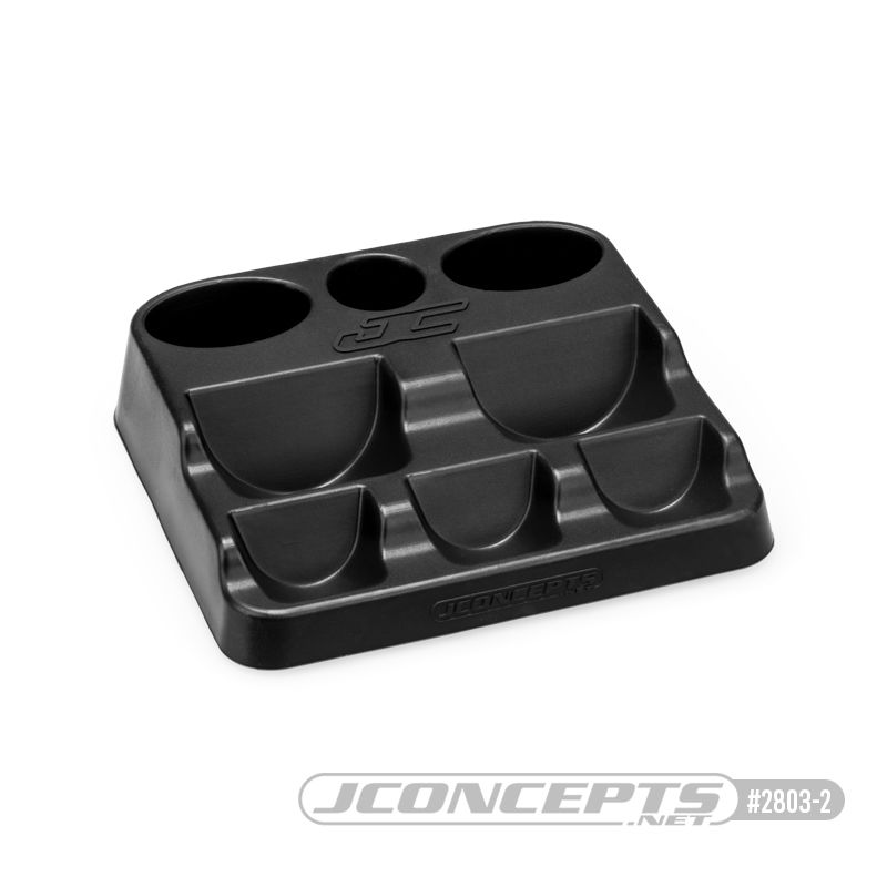 JConcepts fluid holding station, black - Click Image to Close