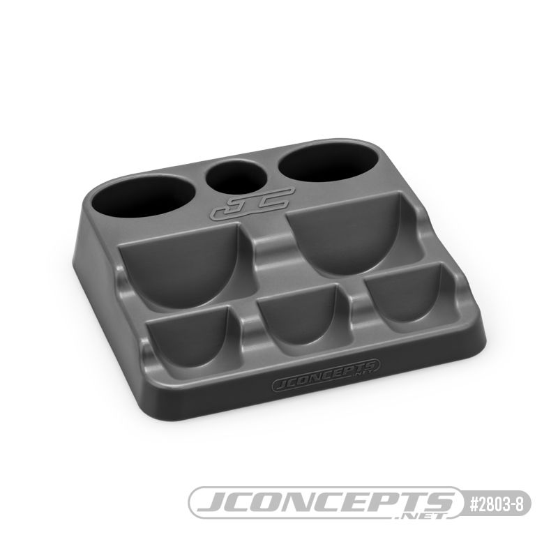 JConcepts fluid holding station, gray