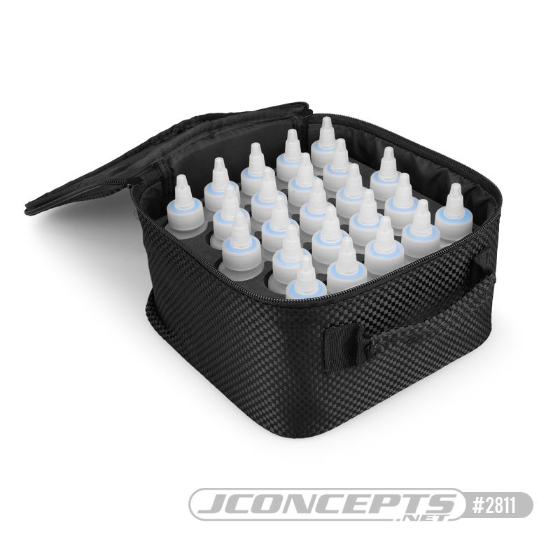 JConcepts Finish Line shock oil bag w/ foam inner divider - Click Image to Close