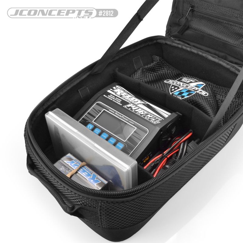 JConcepts Finish Line charger bag w/ inner dividers - Click Image to Close