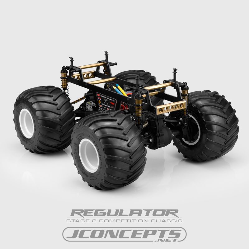 JConcepts Regulator Brass Horizontal Chassis Member (2)