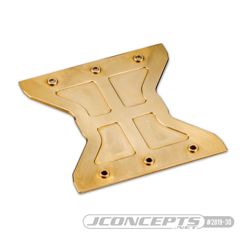 JConcepts - Regulator brass chassis stackable weight - 1pc - Click Image to Close