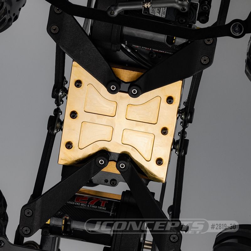 JConcepts - Regulator brass chassis stackable weight - 1pc - Click Image to Close