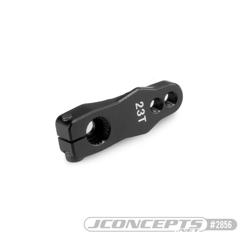 JConcepts Aluminum 23T clamping servo horn - 20mm (Fits - MBX8 & RC8B3 steering servo)