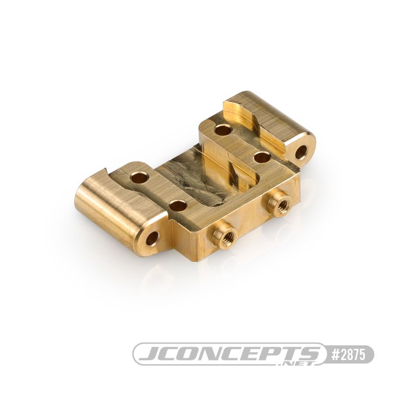 JConcepts DR10 brass front bulkhead