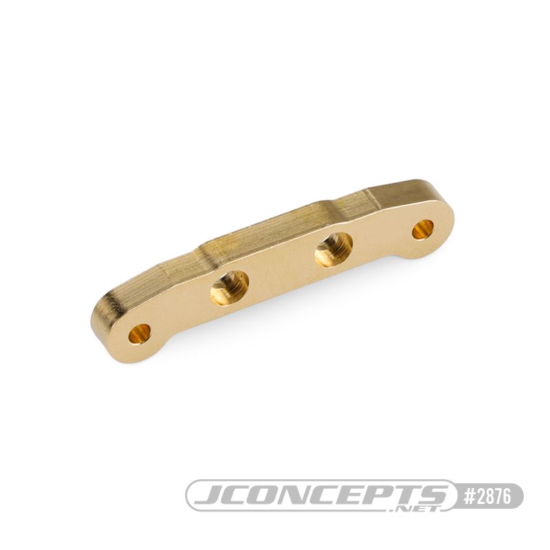 JConcepts DR10 brass front suspension brace - Click Image to Close