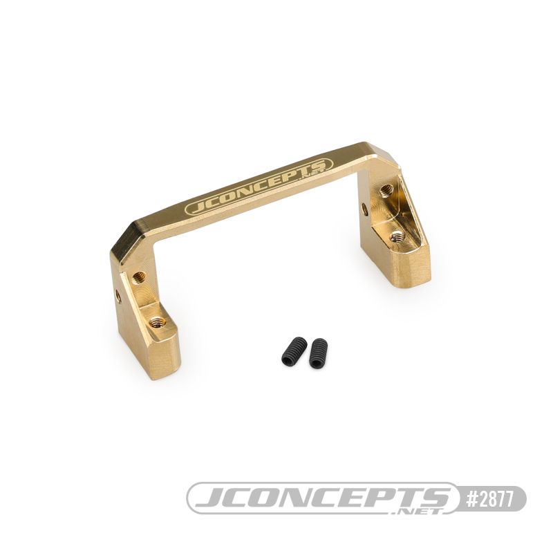 JConcepts DR10 brass servo mount bracket - Click Image to Close