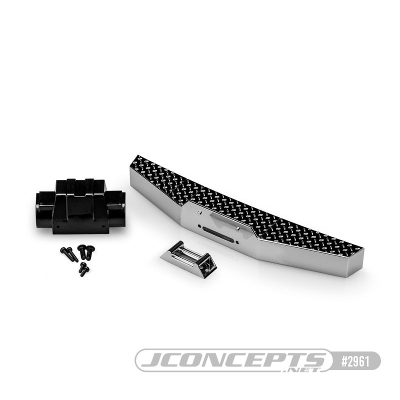 JConcepts Late 70'S F-Type Front Bumper Set - Chrome