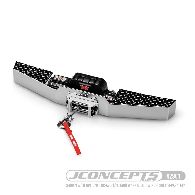 JConcepts Late 70'S F-Type Front Bumper Set - Chrome