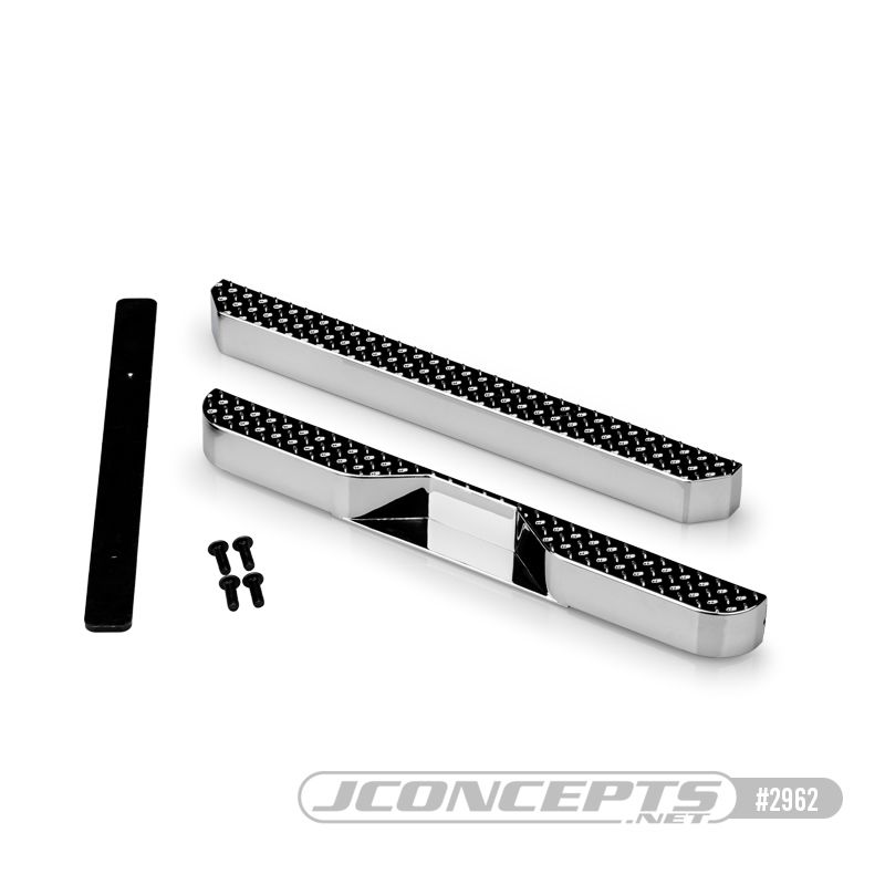JConcepts Late 70'S & Early 80'S F-Type Rear Bumper Set - Chrome