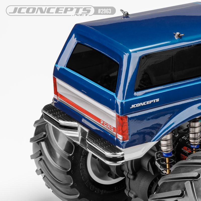 JConcepts Late 80'S F-Type Rear Bumper Set Chrome