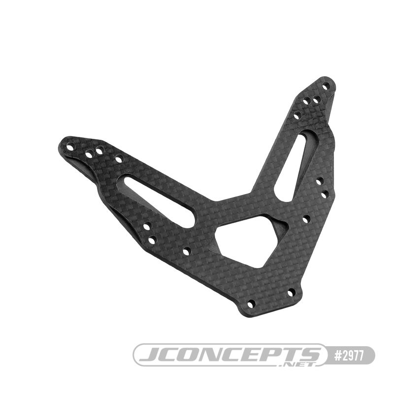 JConcepts RC10T2 3.0mm Carbon Fiber rear shock tower