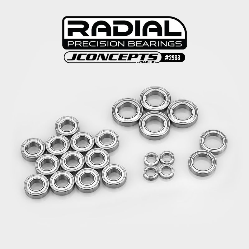 JConcepts Radial NMB Bearing Set - Fits HB E819RS - Click Image to Close