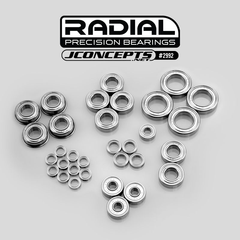 JConcepts Radial NMB Bearing Set, Tekno NB48 2.1