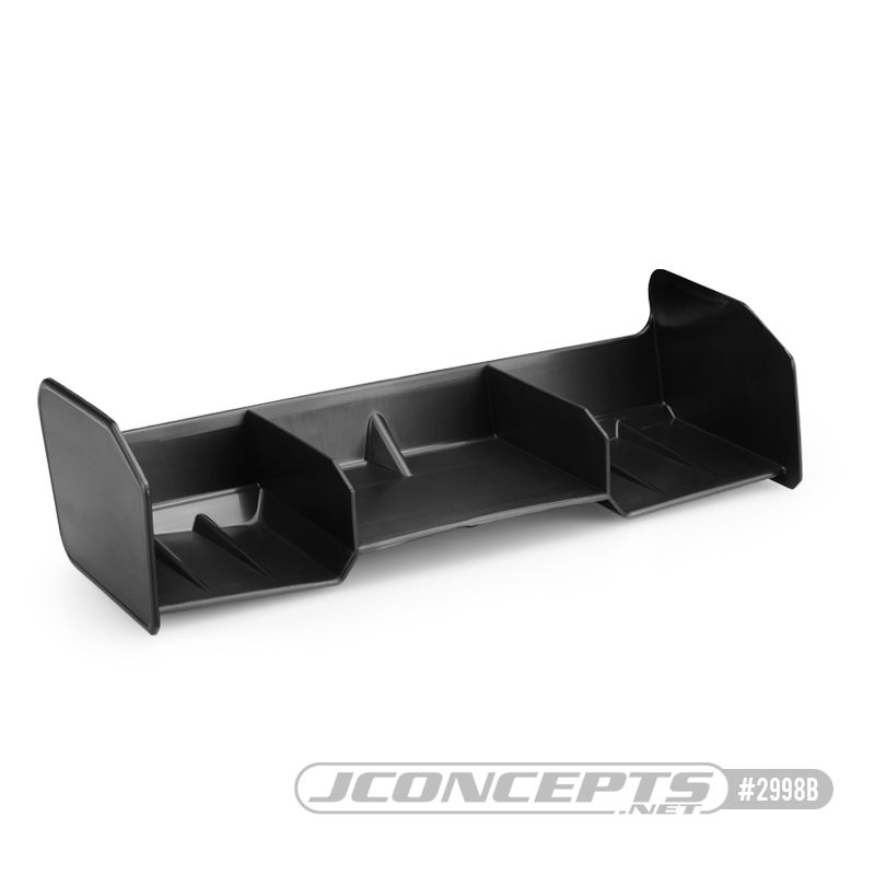 JConcepts - Razor 1/8 Buggy & Truck Wing, Black (Fits All 1/8 Buggies And Trucks)