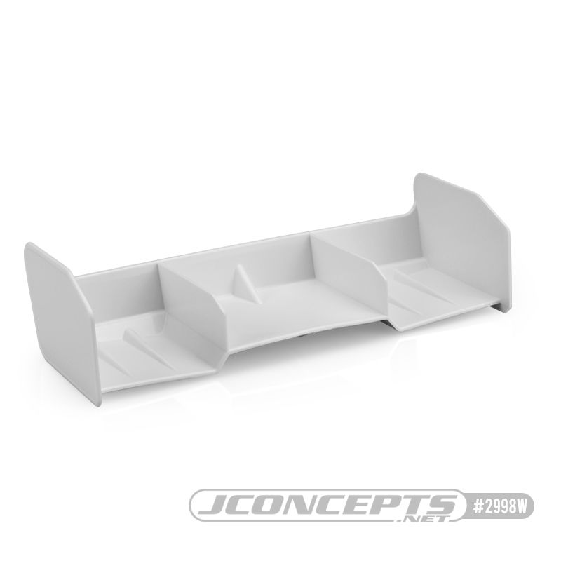 JConcepts - Razor 1/8 Buggy & Truck Wing, White - Click Image to Close