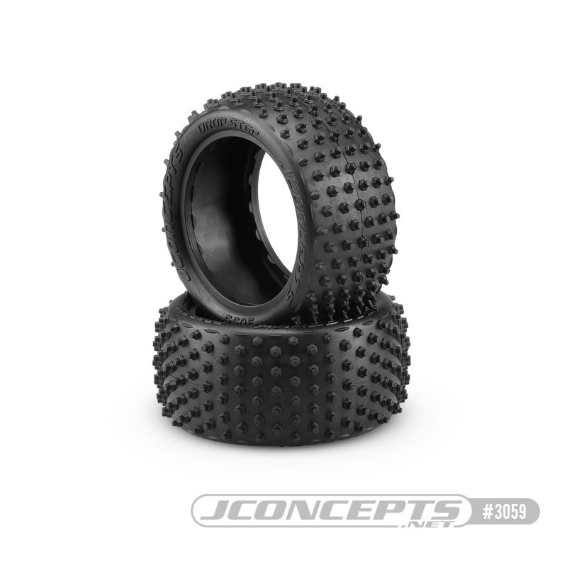 JConcepts 2.2" Drop Step - Pink Compound Fits Buggy Rear Wheel - Click Image to Close